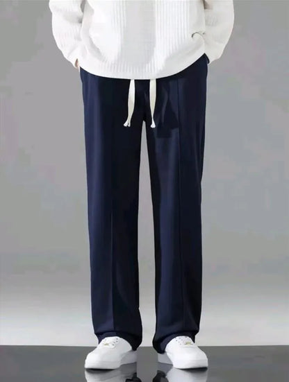 Men’s Premium Wide-Leg Relaxed Fit Trousers